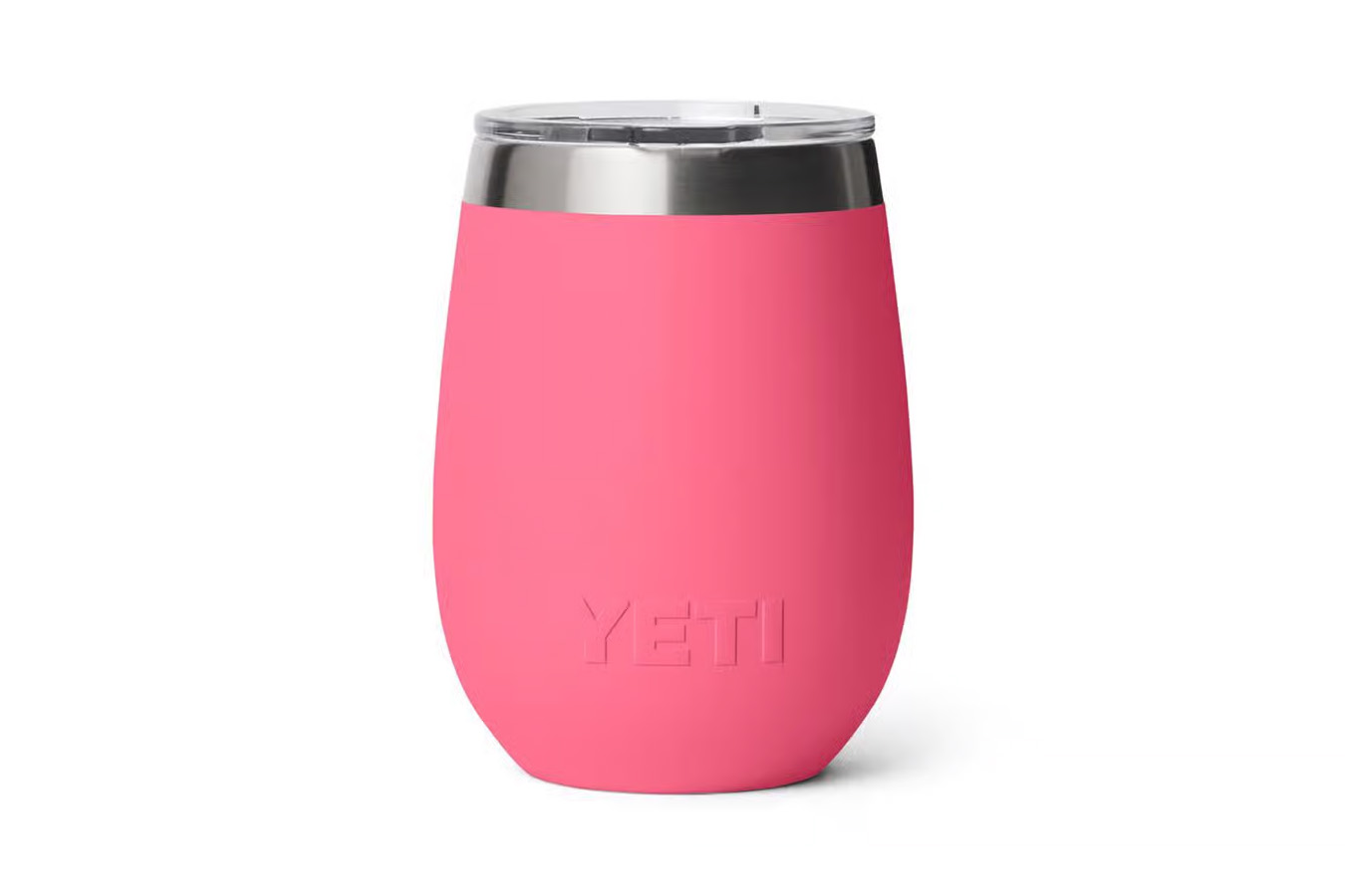 YETI Rambler 10oz Wine Tumbler with MagSlider Lid Tropical Pink