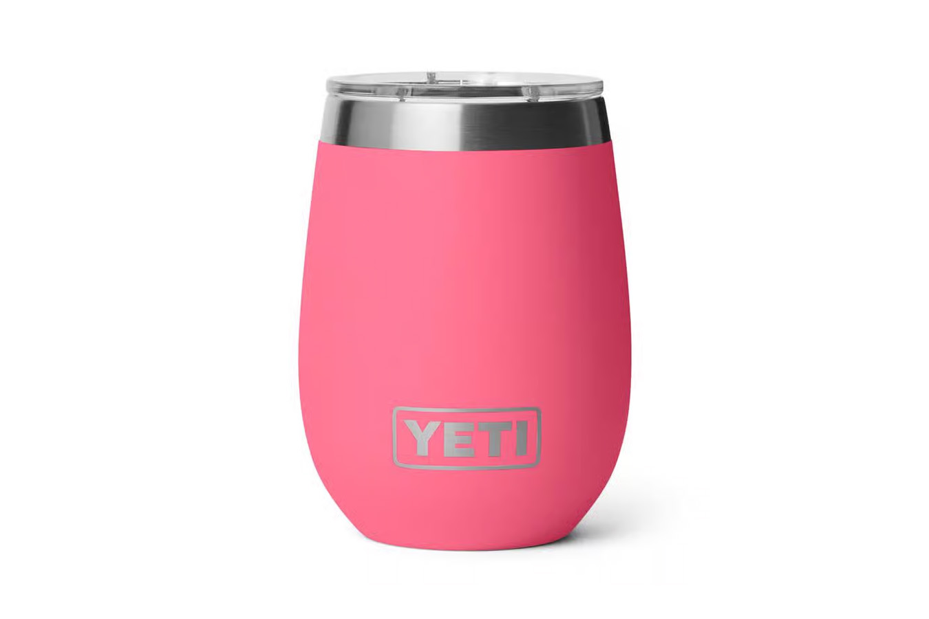 YETI Rambler 10oz Wine Tumbler with MagSlider Lid Tropical Pink