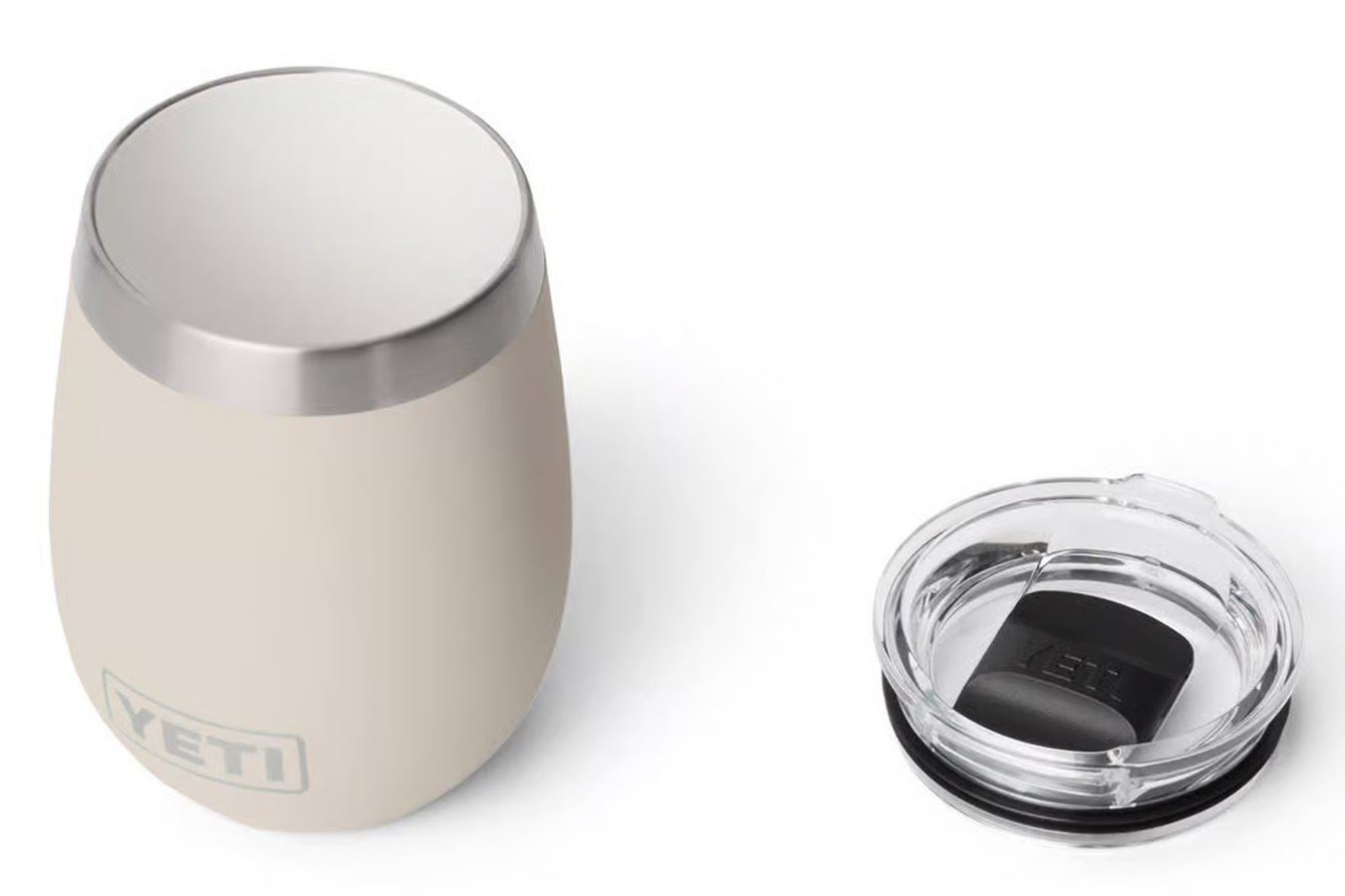 YETI Rambler 10oz Ceramic Lined Wine Tumbler with MagSlider Cape Taupe