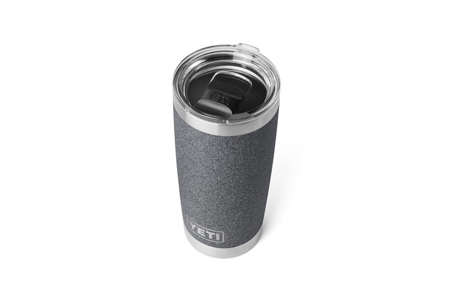 YETI Rambler 20oz Tumbler with Magslider Lid Black Stone