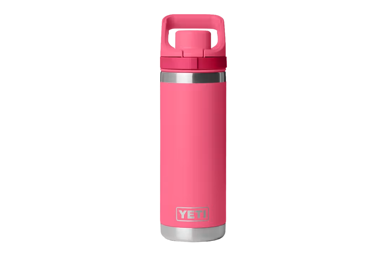 YETI Rambler 18oz Flip Chug Water Bottle Tropical Pink