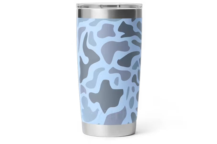 YETI Rambler 20 Oz Tumbler with Magslider Lid  Blue Camo