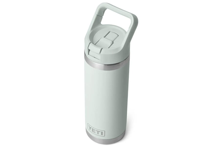 YETI Rambler 18oz Bottle with Color Matched Straw Cap Ridgeline