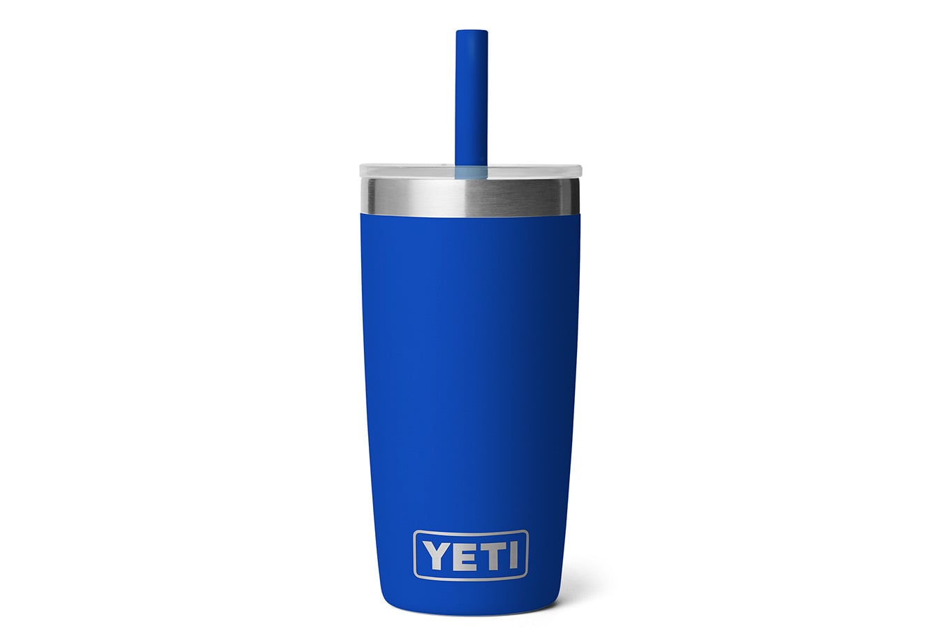 YETI Rambler Jr 10oz Tumbler with Straw Royal Blue