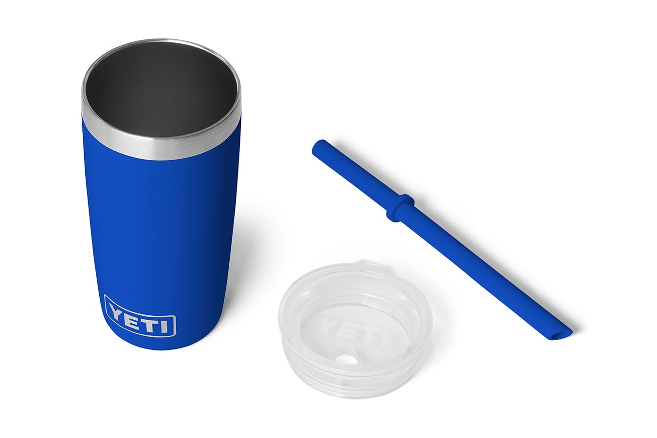YETI Rambler Jr 10oz Tumbler with Straw Royal Blue