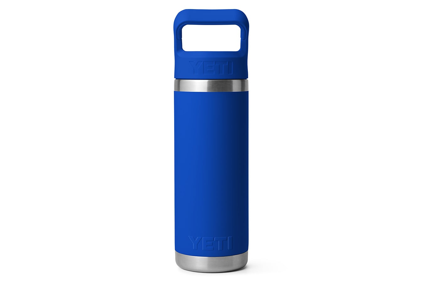 YETI Rambler 18oz Water Bottle with Straw Royal Blue