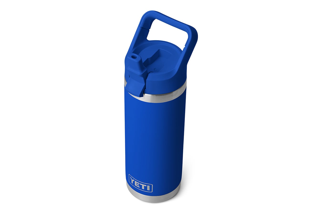 YETI Rambler 18oz Water Bottle with Straw Royal Blue