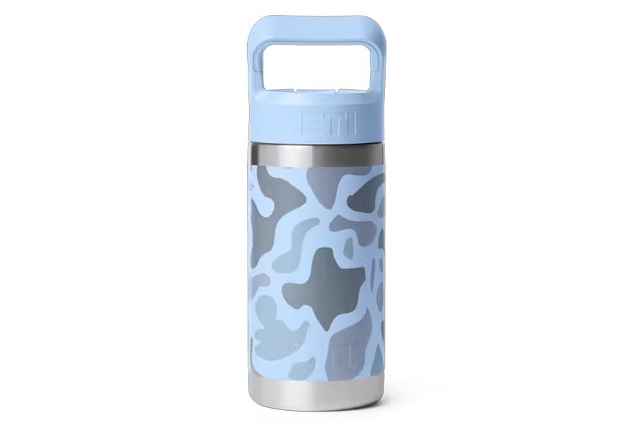 YETI Rambler Jr 12 Oz Kids Bottle with Color Matched Straw Cap