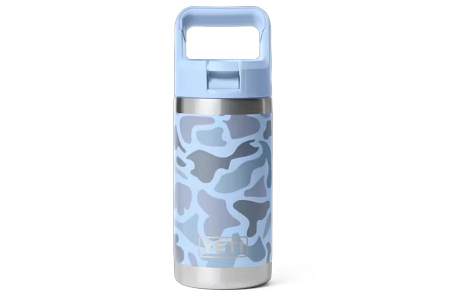 YETI Rambler Jr 12 Oz Kids Bottle with Color Matched Straw Cap