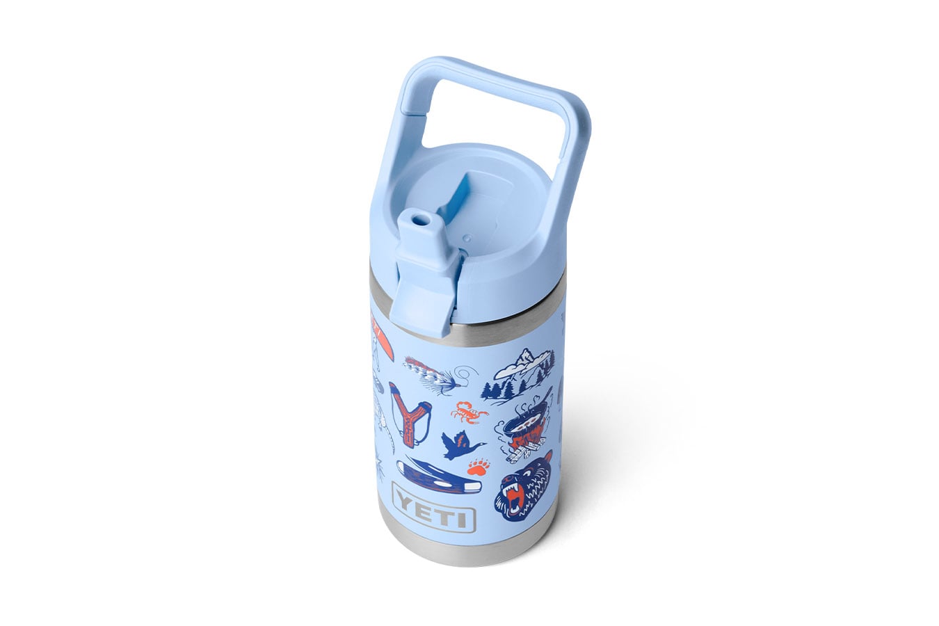 YETI Rambler Jr. 12 oz Kids Water Bottle Big Sky Summer Camp
