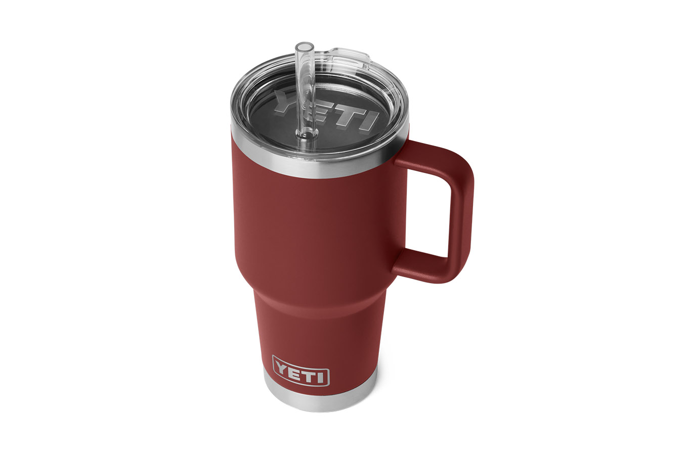 YETI Rambler 35 oz Straw Mug Stag Red