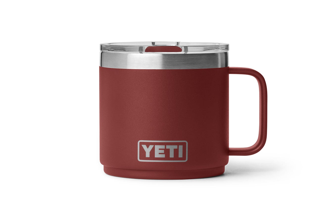 YETI Rambler 14 oz Ceramic Mug with Magslider Lid Stag Red