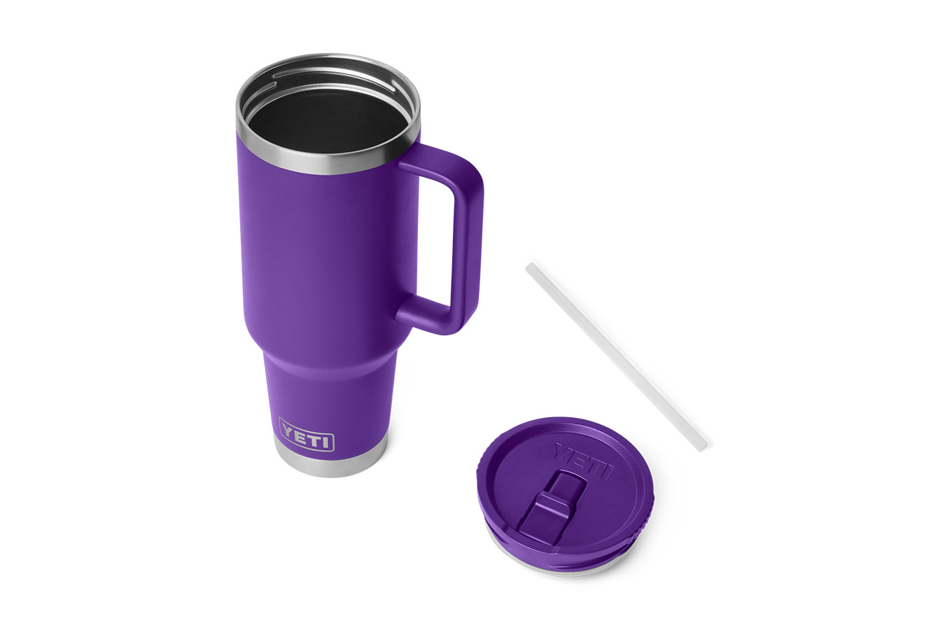 YETI Rambler 40 oz Travel Straw Mug Pace Purple
