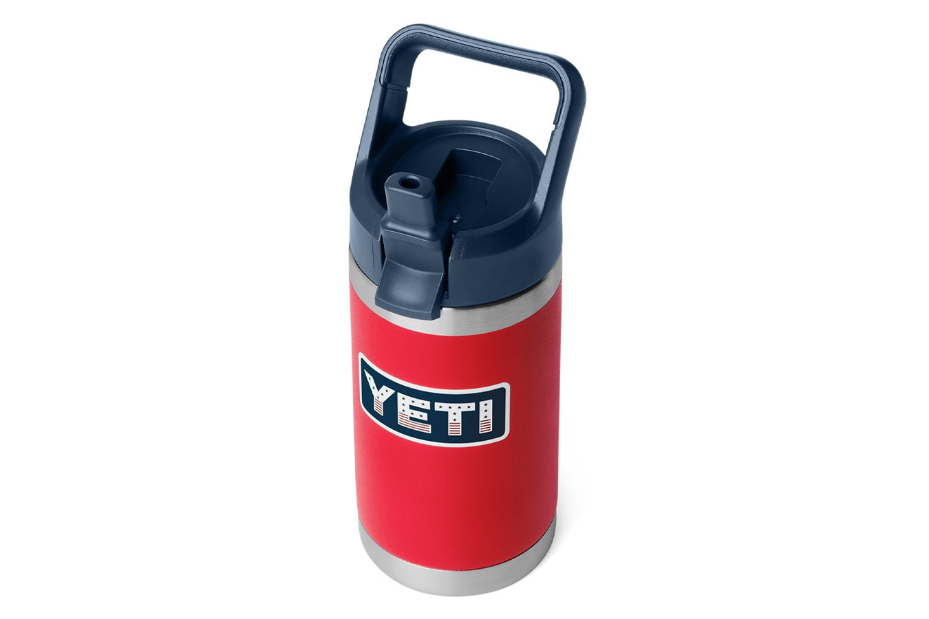 YETI Rambler® Jr. 12 oz Kids Water Bottle Red and Navy