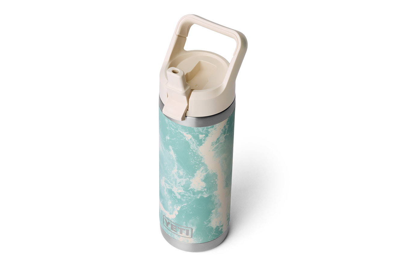 YETI Rambler 18oz Straw Cap Sea View Color