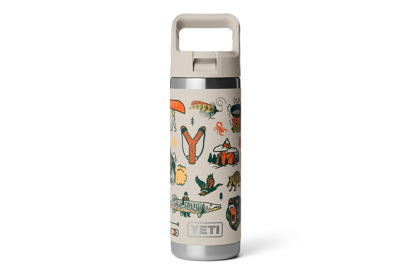 YETI Rambler 18 oz Water Bottle Cape Summer Camp