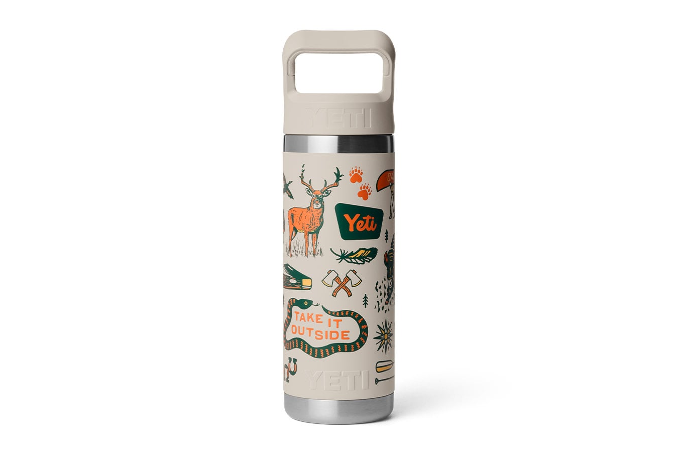 YETI Rambler 18 oz Water Bottle Cape Summer Camp
