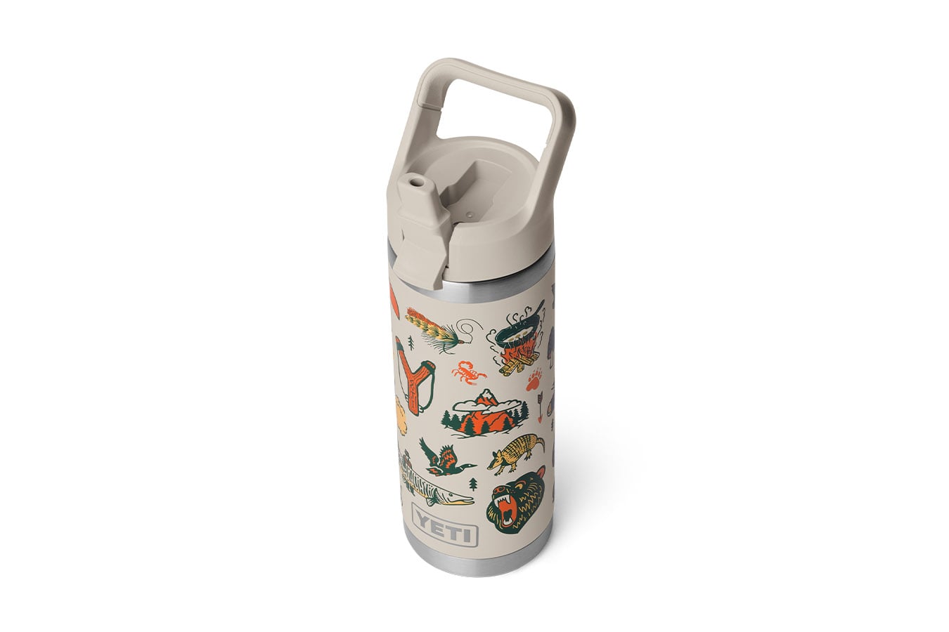 YETI Rambler 18 oz Water Bottle Cape Summer Camp