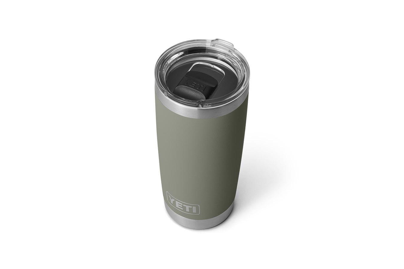 YETI Rambler 20 oz Cup with Magslider Lid Pampa Green