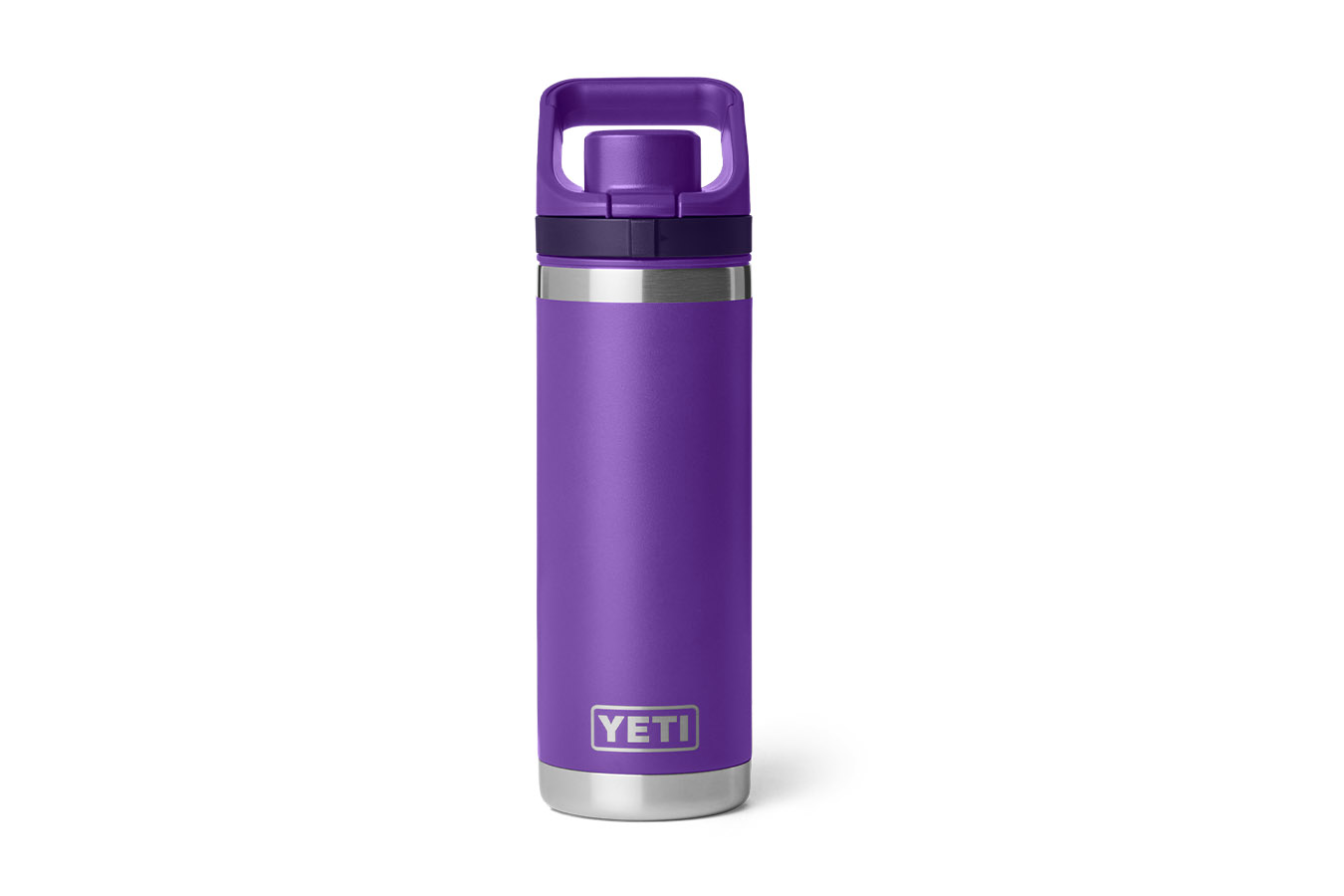 YETI Rambler® 18 oz Water Bottle with Flip Chug Cap Pace Purple