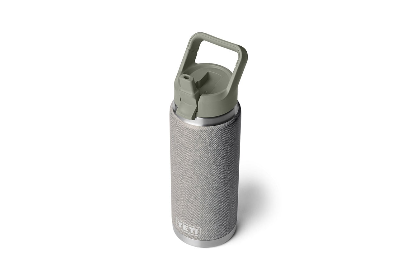 YETI Rambler 26 oz Water Bottle with Straw Cap Riverhead Green