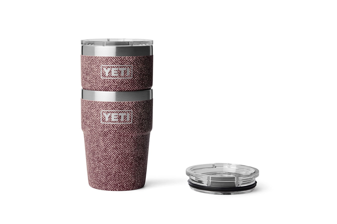 YETI COOLERS Rambler 16 oz Stackable Cup with Magslider Lid Riverhead Red