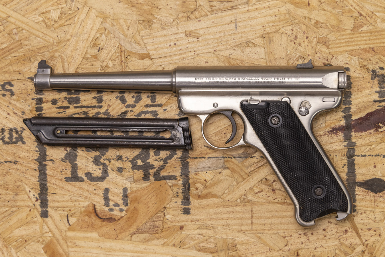 RUGER MK II .22 LR Police Trade-In Pistol