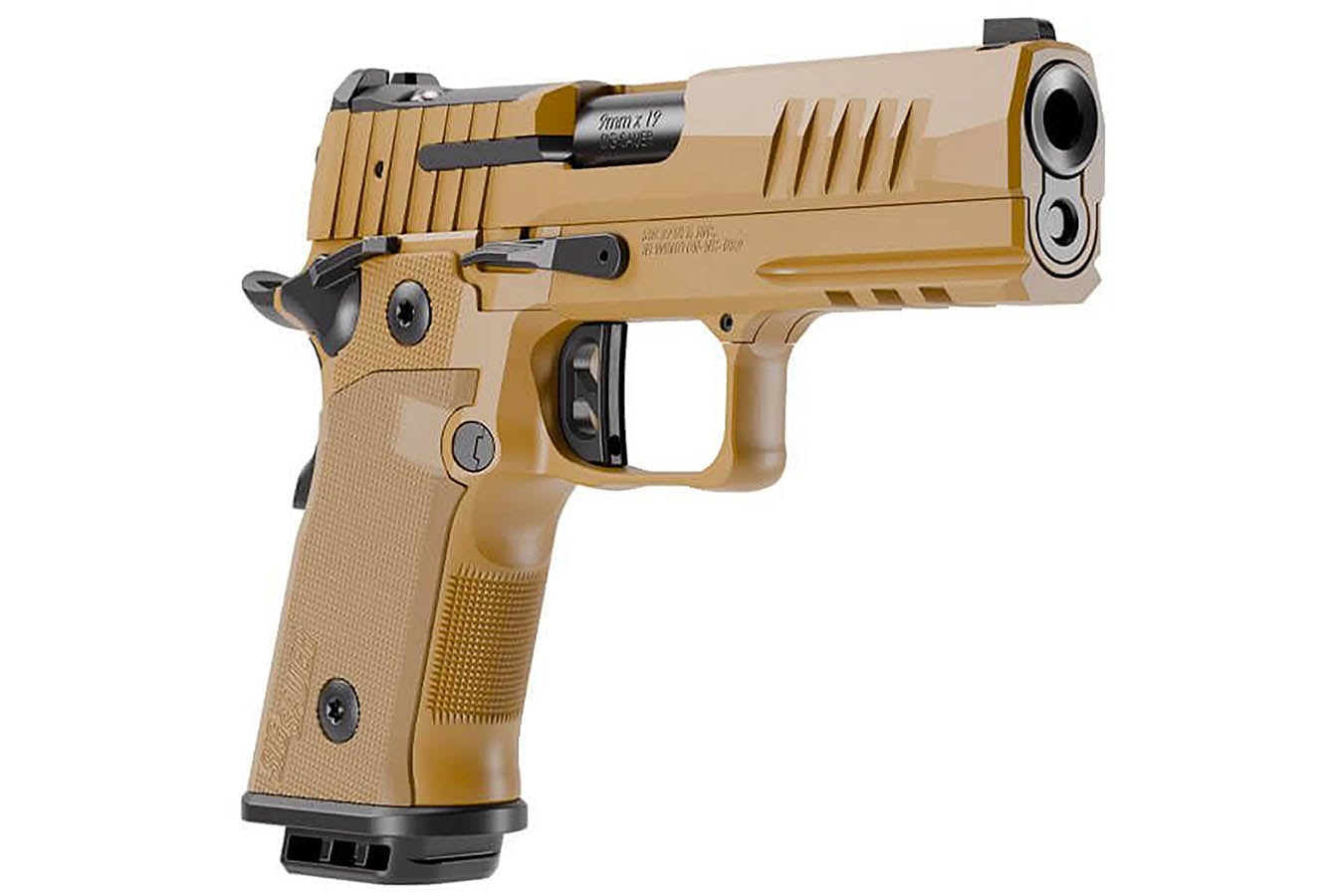 SIG SAUER P211-GT4 9mm Optic Ready Double Stack 1911 Pistol with Coyote Finish