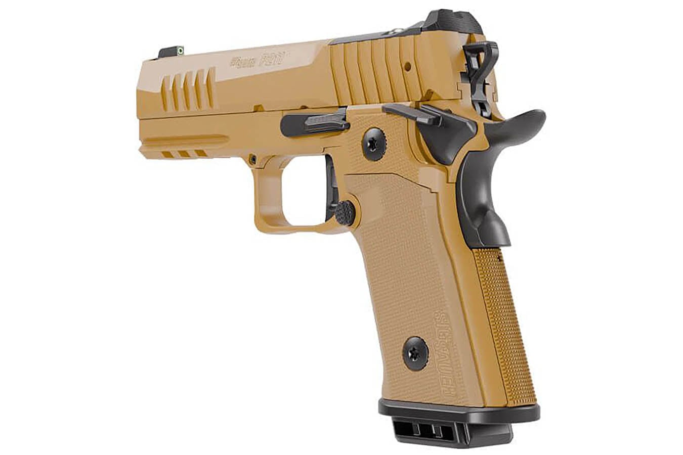 SIG SAUER P211-GT4 9mm Optic Ready Double Stack 1911 Pistol with Coyote Finish