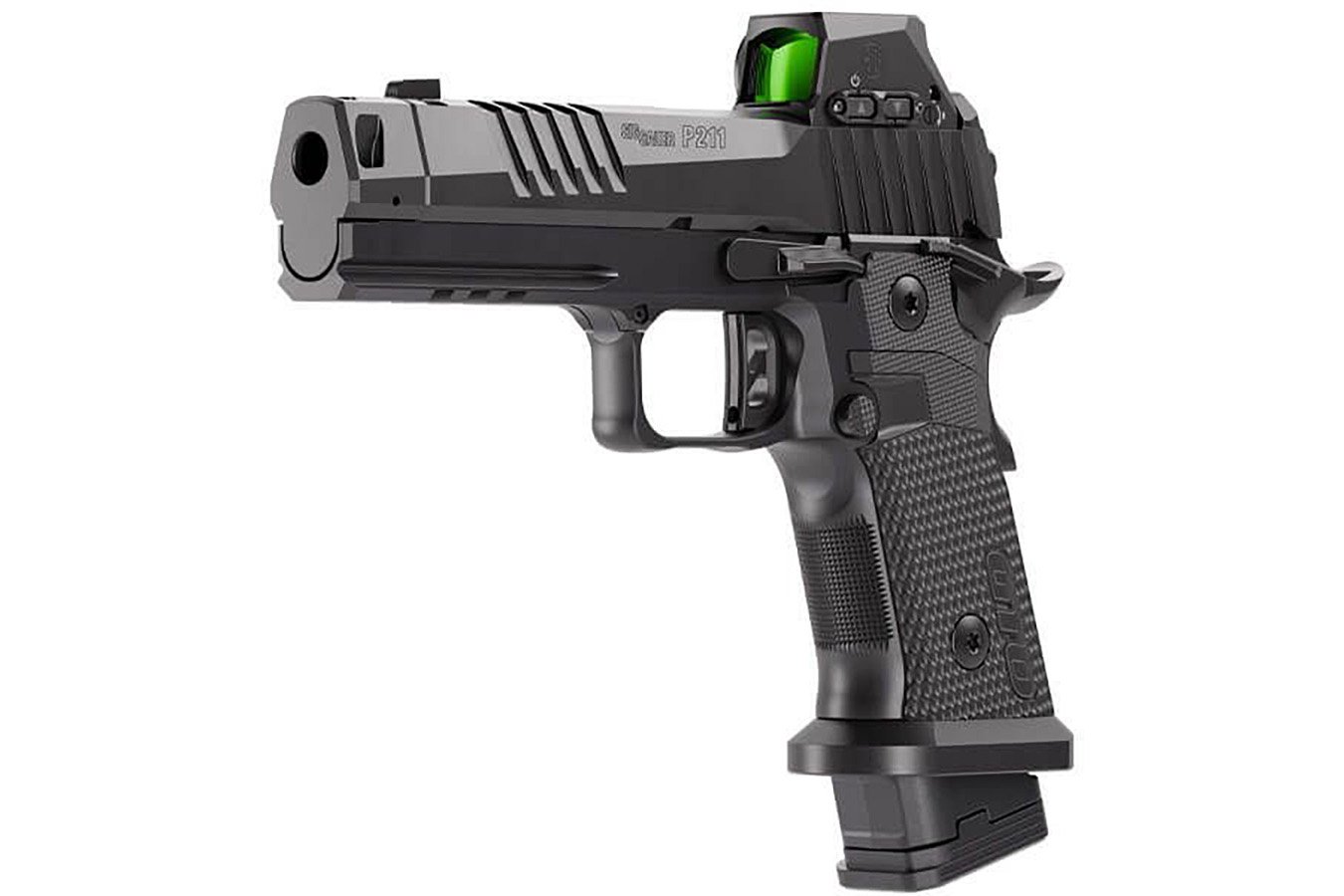SIG SAUER P211-GTO 9mm Double Stack 1911 Pistol with SIG ROMEOX PRO Red Dot and XRAY3 Day/Night Sights