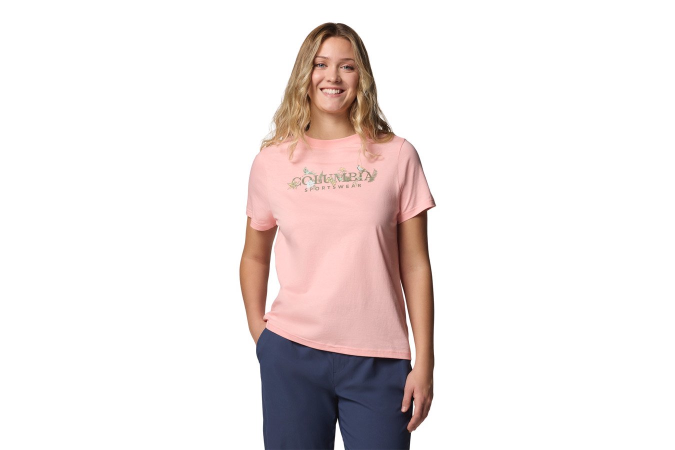 Columbia Women's Rolling Bend Graphic Short Sleeve Shirt