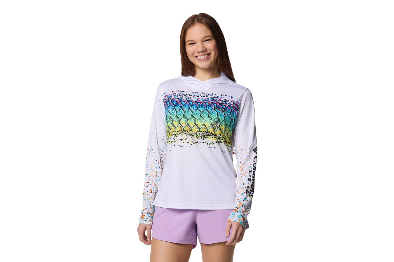 Columbia Women's Tidal Light PFG x Bentley Hoodie