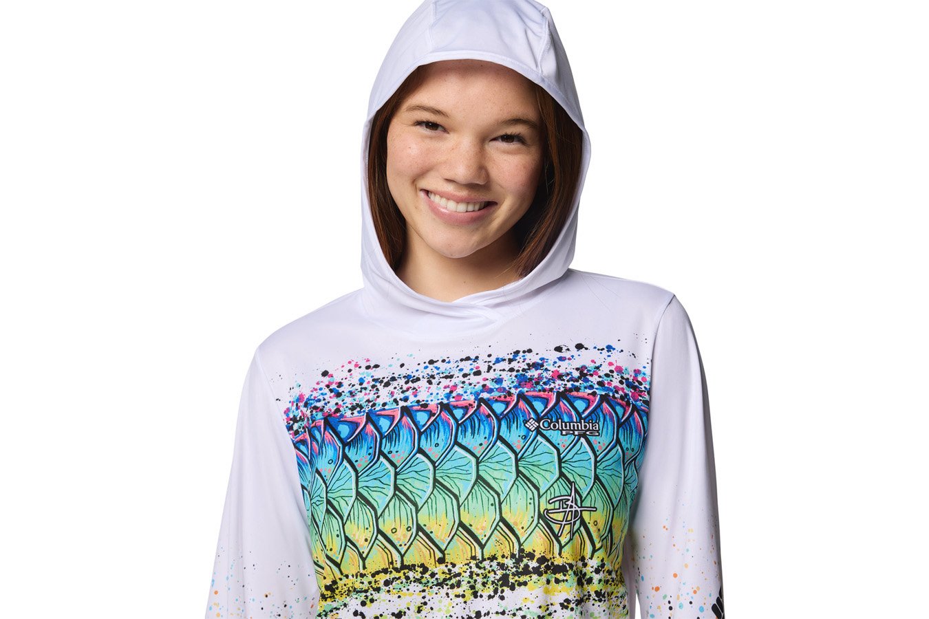 Columbia Women's Tidal Light PFG x Bentley Hoodie