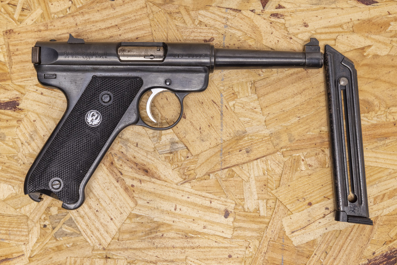 RUGER MKII .22 LR Police Trade-In Pistol