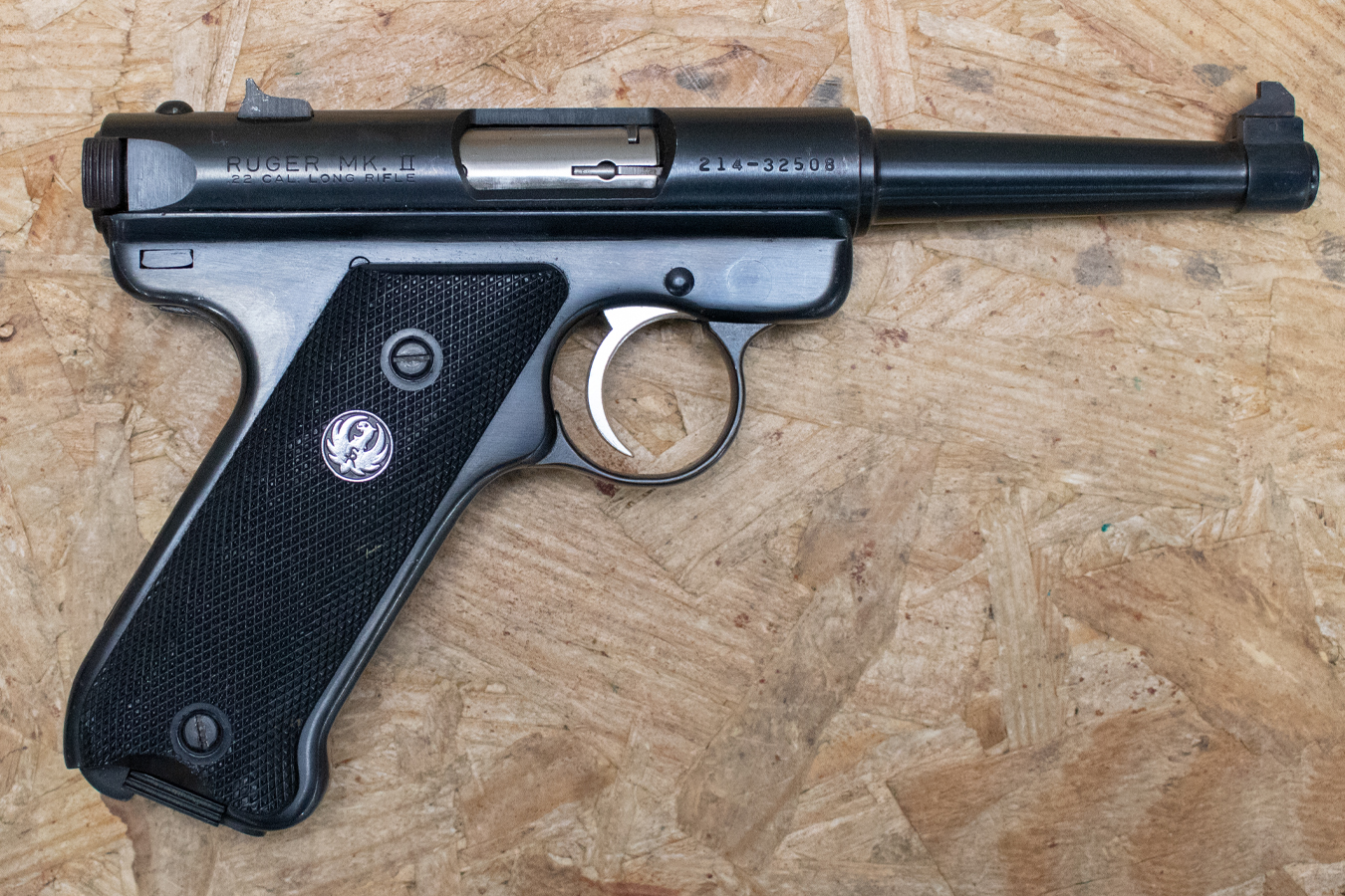 RUGER Mark II 22LR Police Trade-In Pistol with 4.75 Inch Barrel
