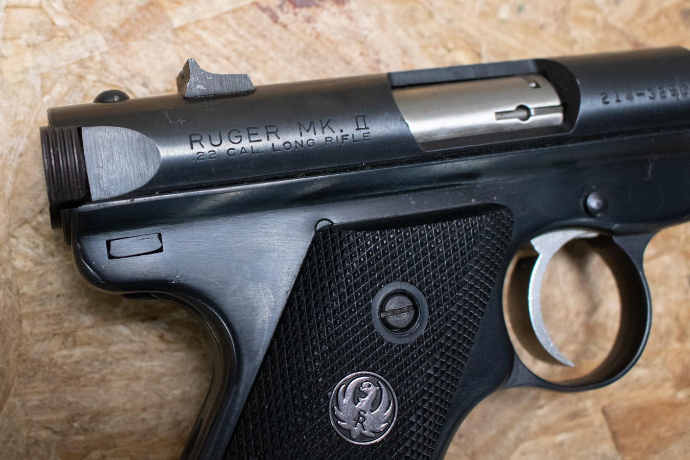 RUGER Mark II 22LR Police Trade-In Pistol with 4.75 Inch Barrel