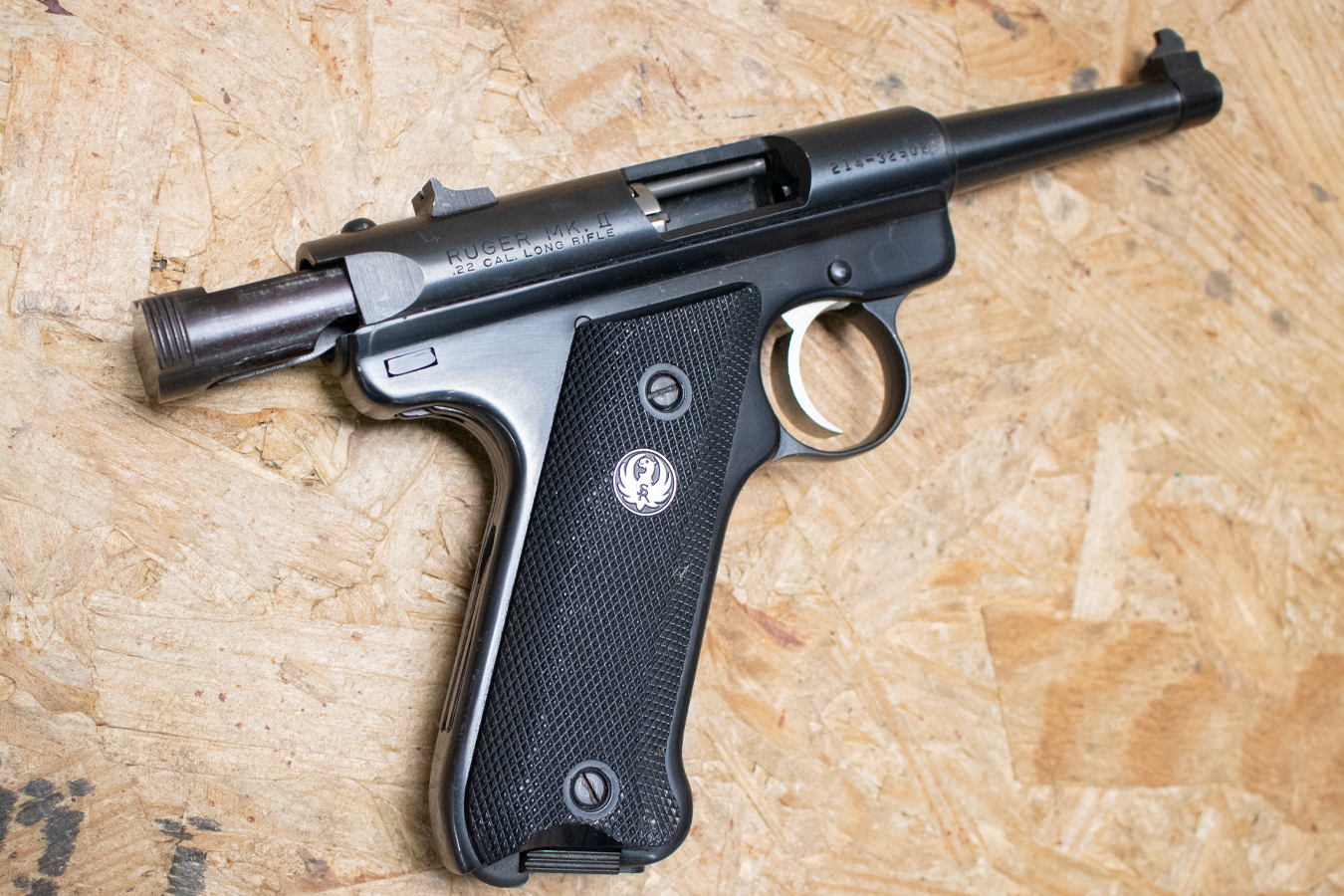RUGER Mark II 22LR Police Trade-In Pistol with 4.75 Inch Barrel