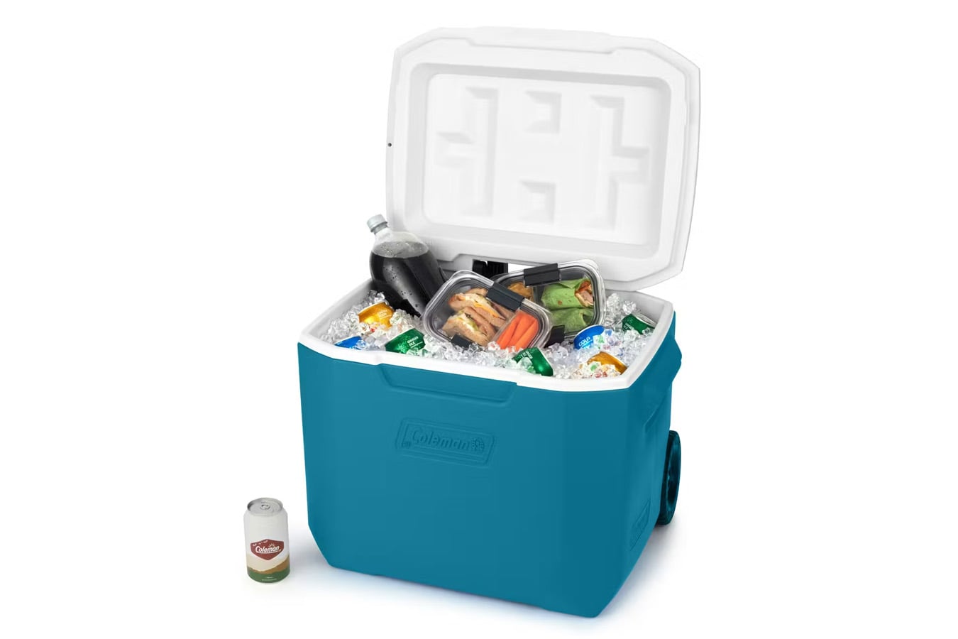 Coleman Chiller 60 Quart Cooler With Wheels - Deep Ocean