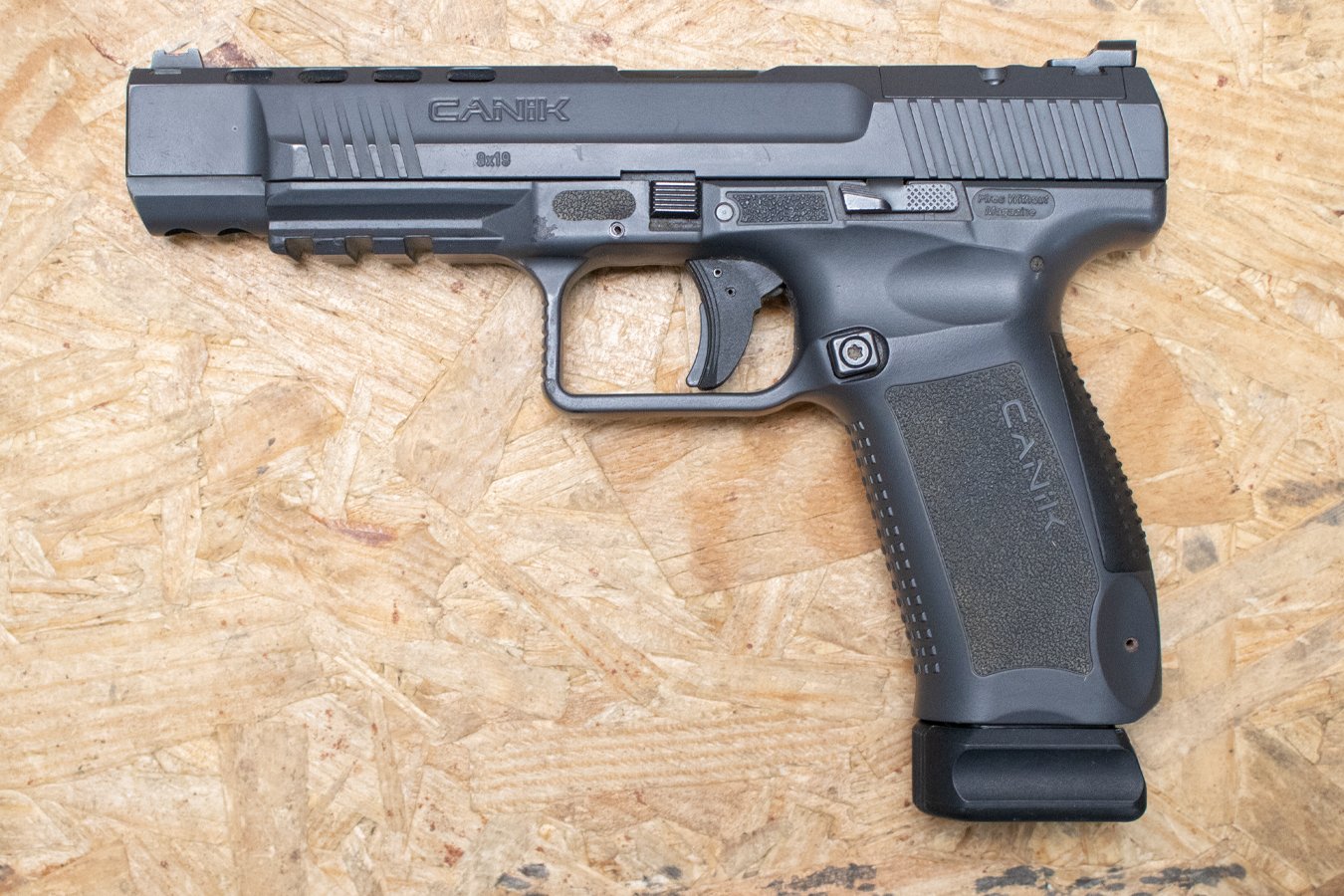 CANIK TP9SFX 9mm Police Trade-In Pistol with Ported Slide, Optics Ready