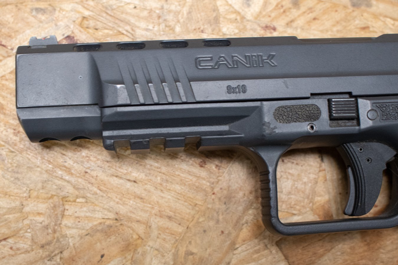 CANIK TP9SFX 9mm Police Trade-In Pistol with Ported Slide, Optics Ready