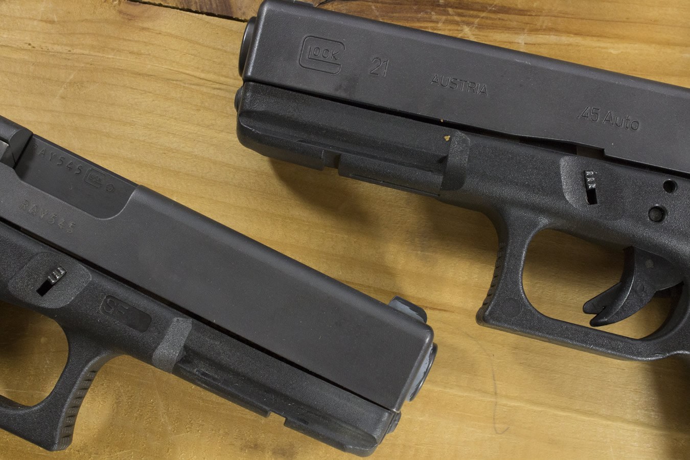 GLOCK 21SF Gen3 45 ACP Police Trade-ins (Good Condition)