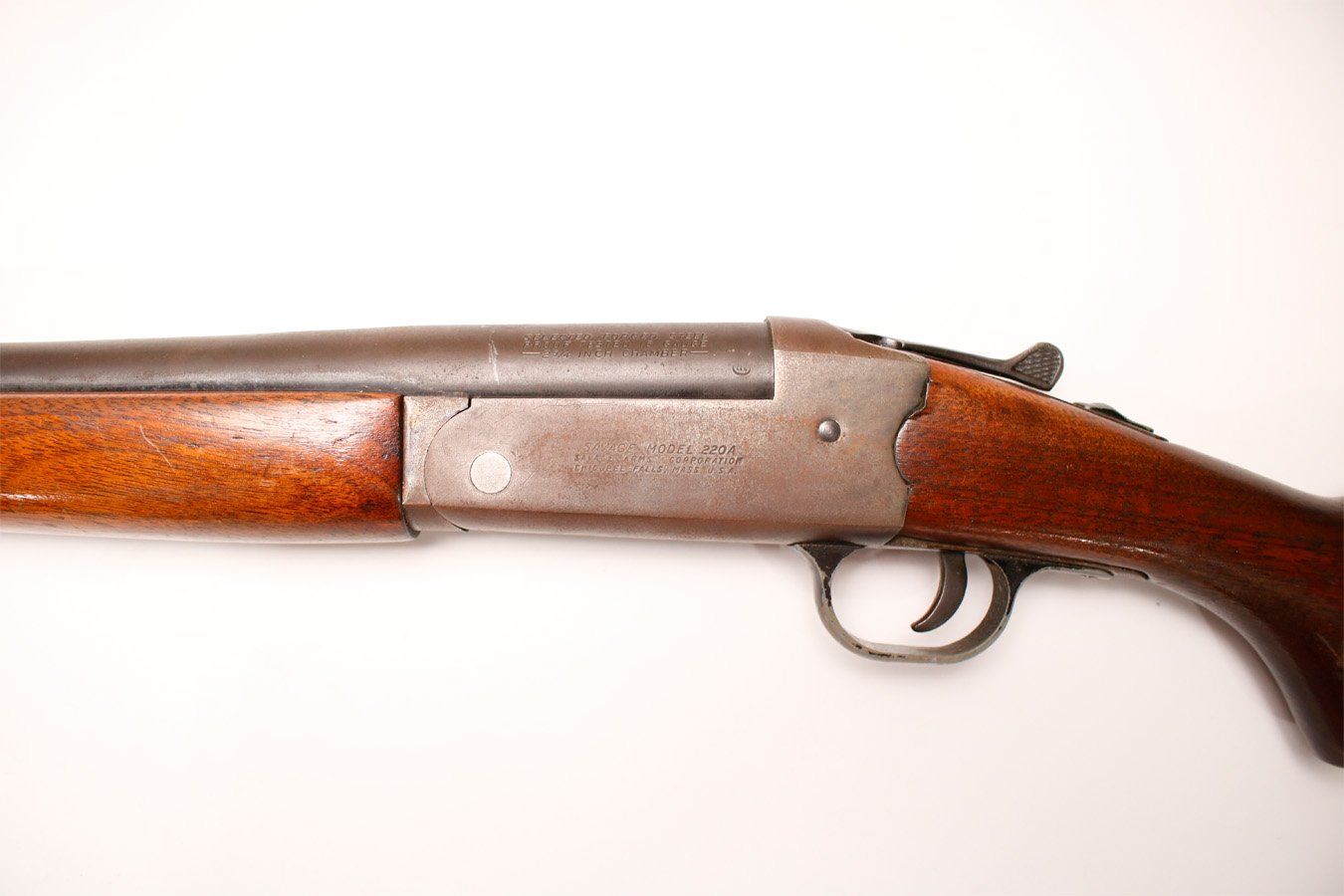 SAVAGE 220A 16-Gauge Police Trade-in Break-Action Single-Shot Shotgun