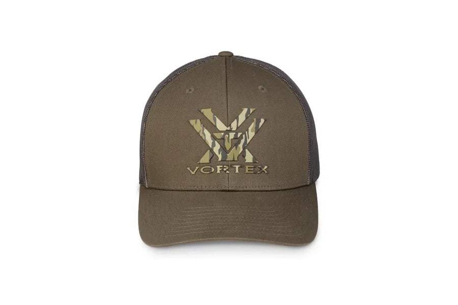 VORTEX APPAREL Camo Punch Cap - Dark Olive