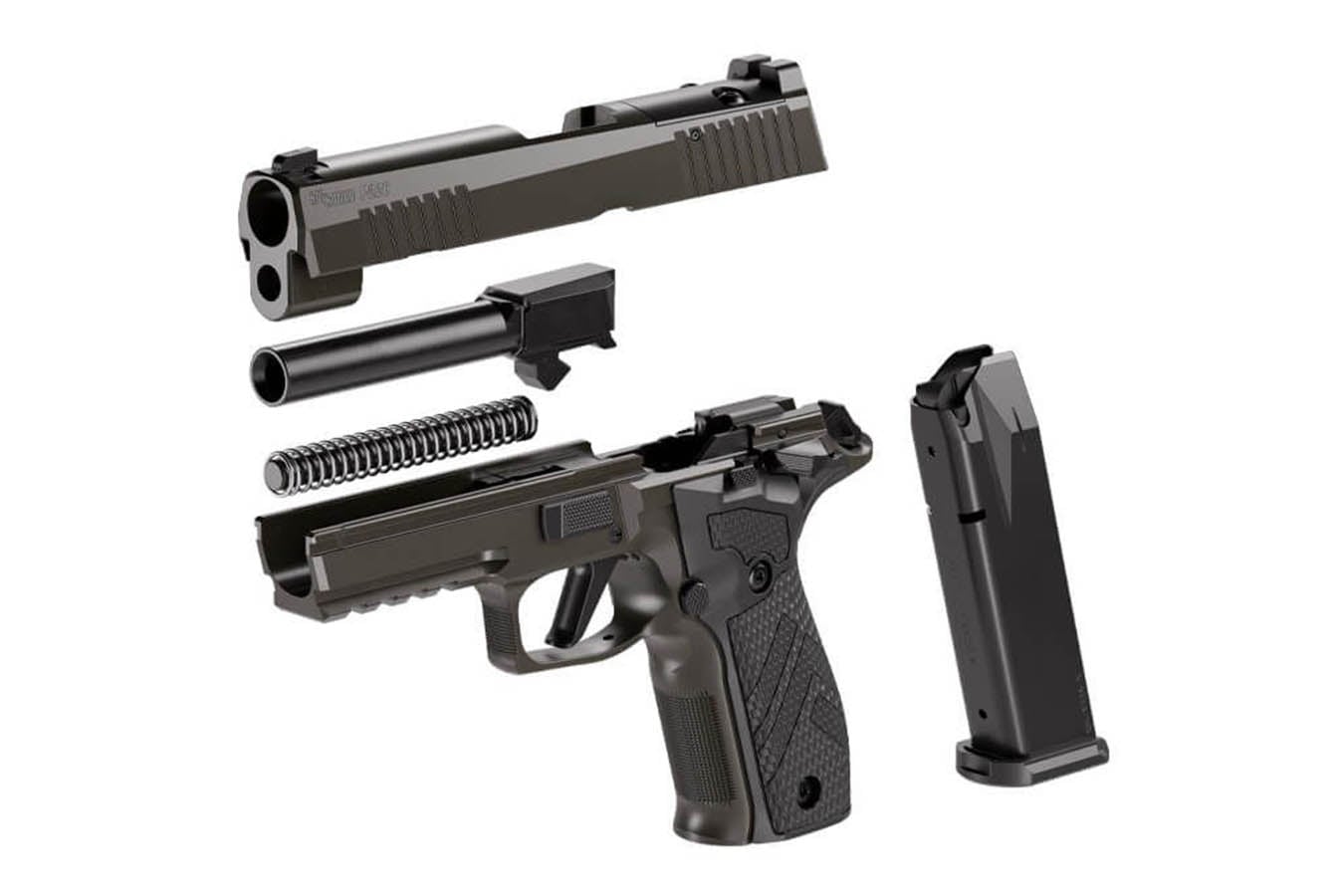 Sig Sauer P226-X Legion 9mm Optic Ready DA/SA Pistol with ROMEOX Pro SIG Lock Red Dot