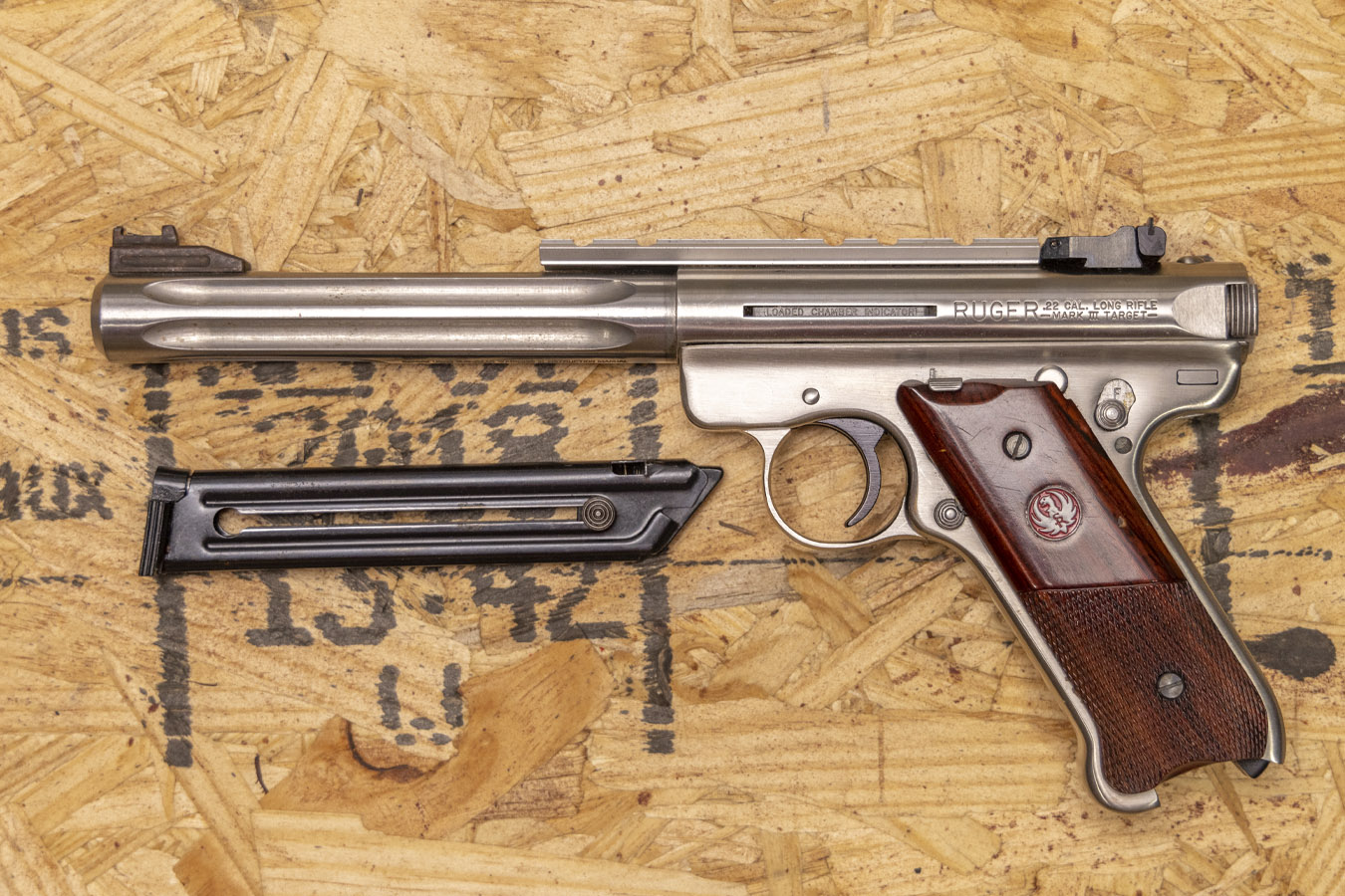 RUGER MK III Hunter .22 LR Police Trade-In Pistol