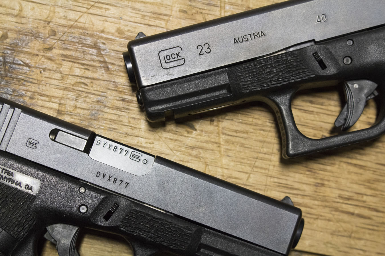 GLOCK 23 Gen3 40 S&W Stippled Police Trade-ins (Good)