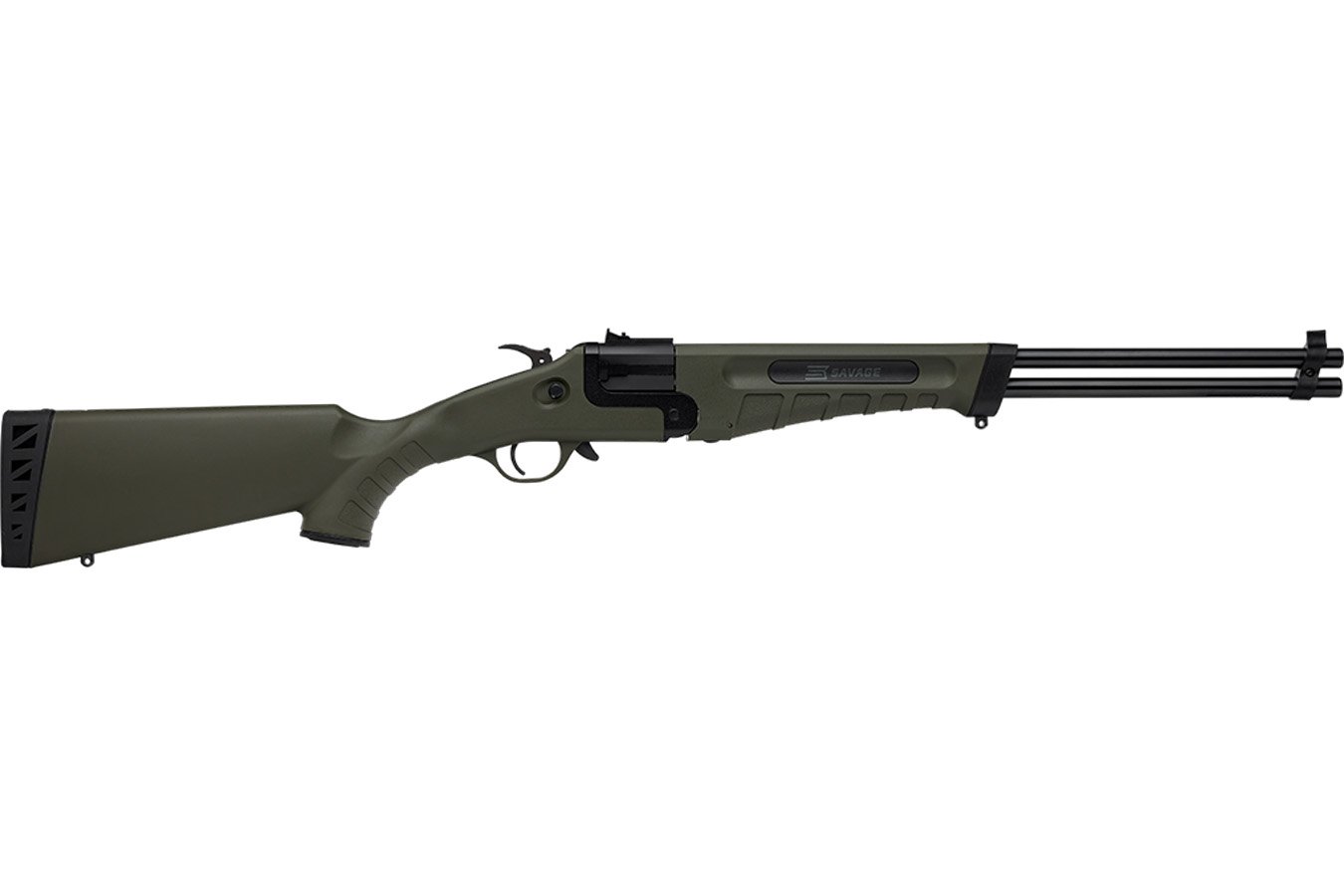 Savage 42 Takedown 22 WMR/410 Bore Rimfire Shotgun with OD Green Stock