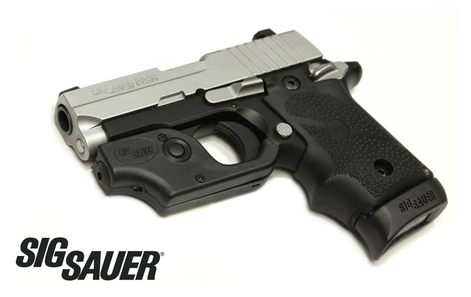 SIG SAUER P238 Two-Tone 380 ACP Centerfire Pistol with Tactical Laser