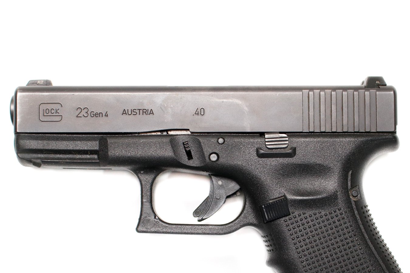GLOCK 23 Gen4 40 S&W Police Trade-ins (Fair Condition)