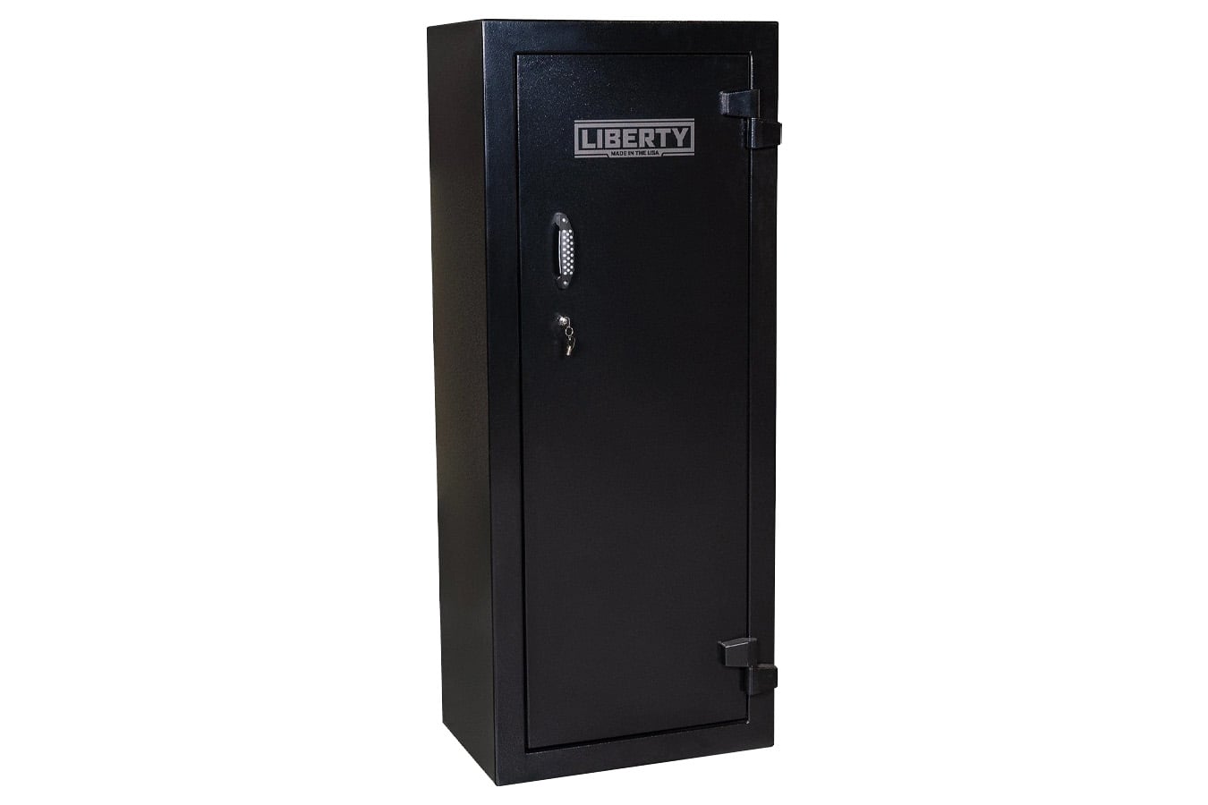 Liberty Ammo Cabinet 13 with Textured Black Finish and Key Lock